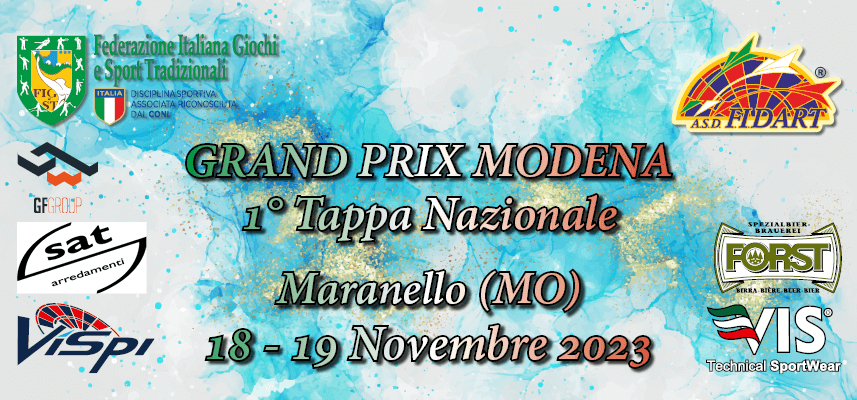1a Tappa Nazionale - Grand Prix Modena 1a Tappa Nazionale - Grand Prix Modena
