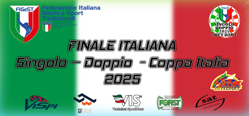 Campionato Italiano Singolo - Doppio e Coppa Italia 2025 Campionato Italiano Singolo - Doppio e Coppa Italia 2025