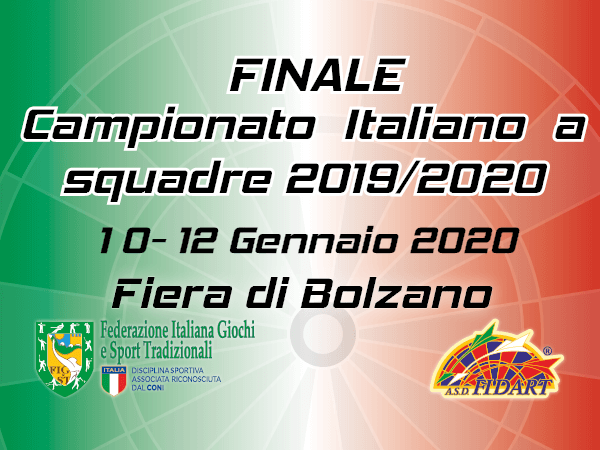 Campionato Italiano a squadre 2019/20 Campionato Italiano a squadre 2019/20