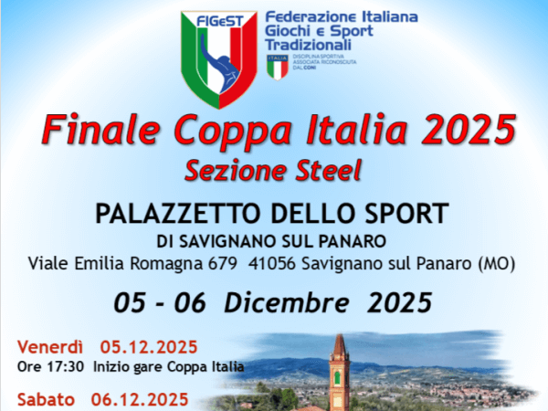 Finale Coppa Italia 2025 Sezione Steel