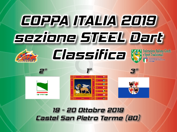 Coppa Italia 2019 Steel Dart Coppa Italia 2019 Steel Dart